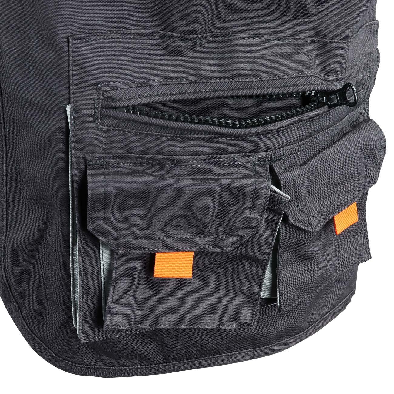 Chaleco geologo gris/negro XR-100 Vonzay