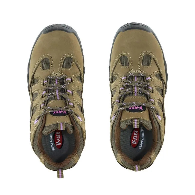 Zapato VFlex V3 Mujer Nobuck Café