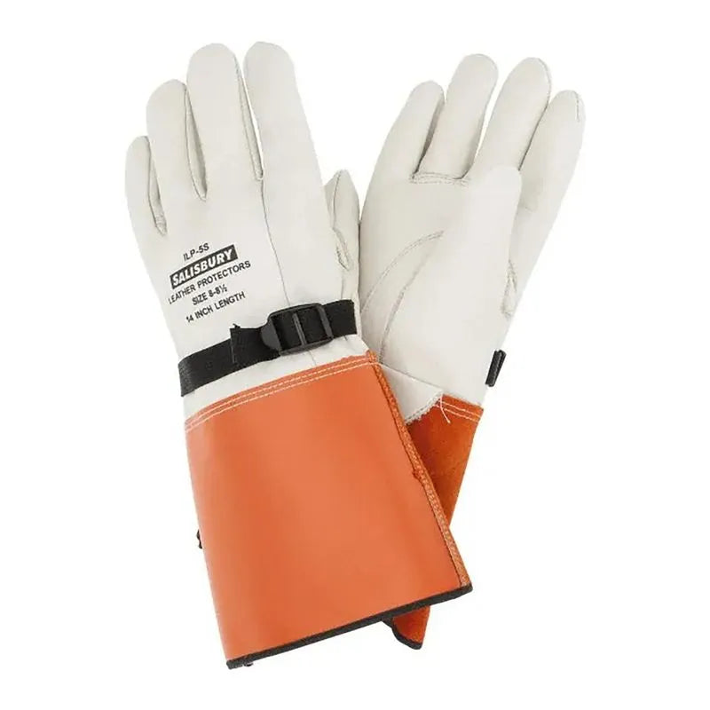 Guante Protector Dielectrico De Cuero Salisbury 14"NGILP5S
