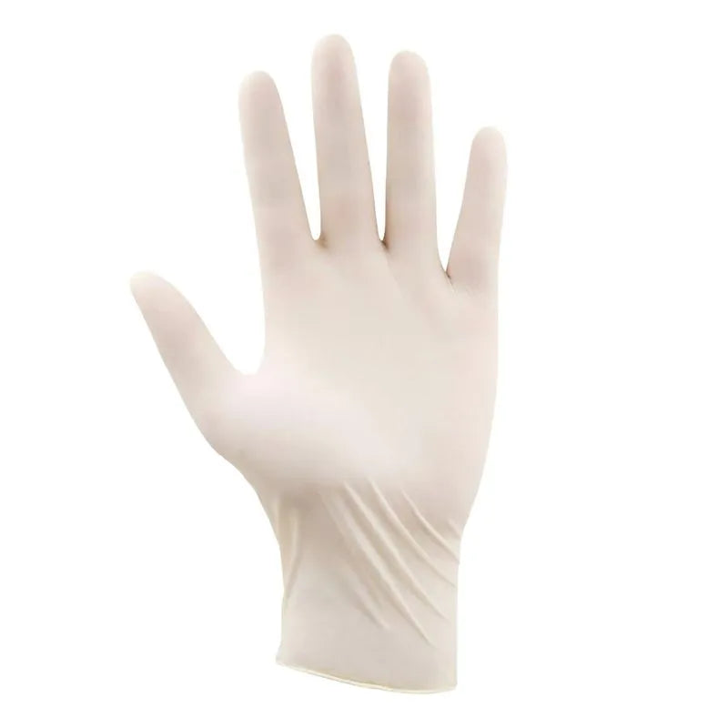 GUANTE EXAMINACION ACTIVEX LATEX BLANCO 100 UNIDADES DISTRIBUIDO X VONZAY