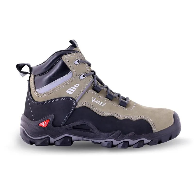 VFLEX Botín VFlex V17 Nobuck Gris/Negro