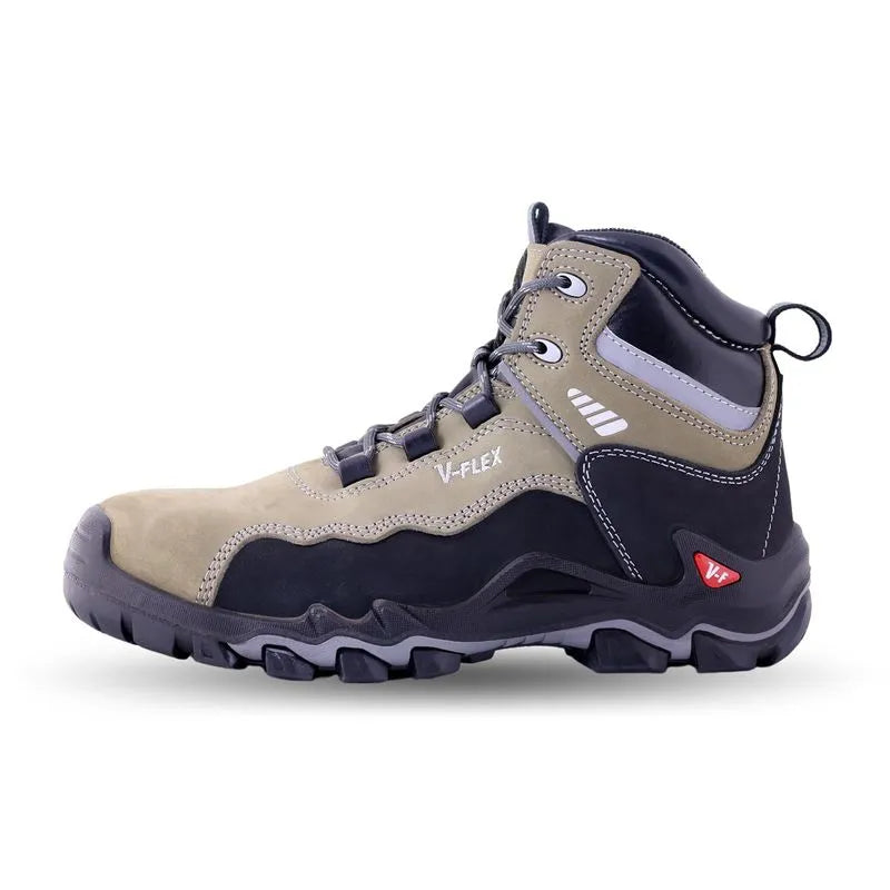 VFLEX Botín VFlex V17 Nobuck Gris/Negro