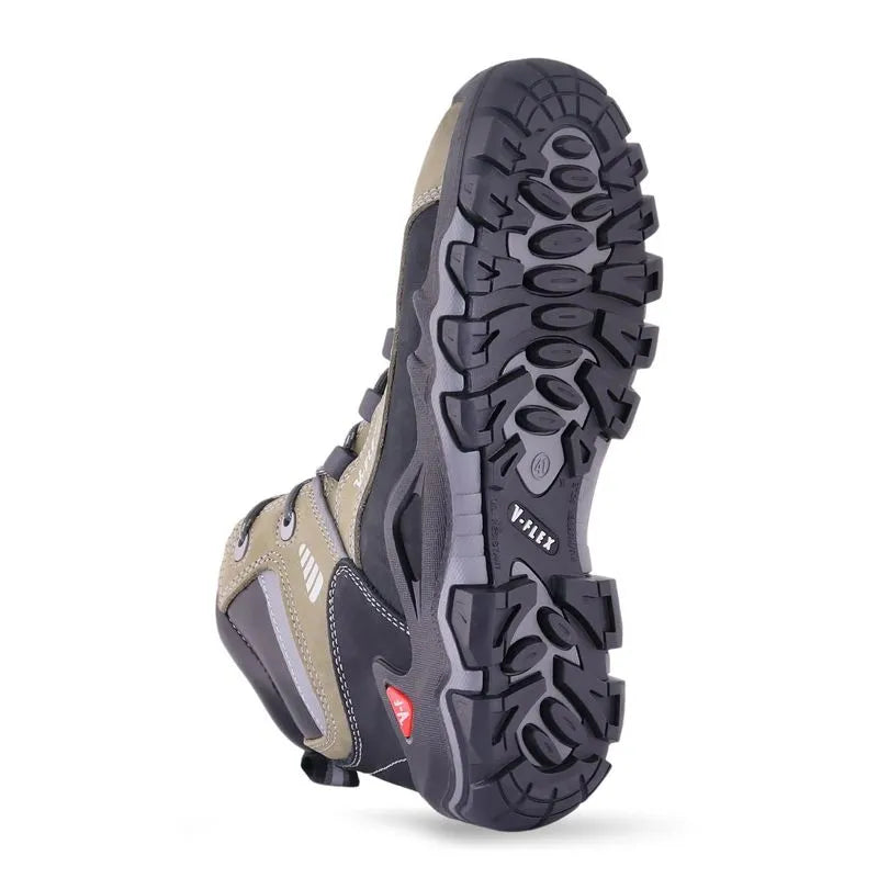 VFLEX Botín VFlex V17 Nobuck Gris/Negro