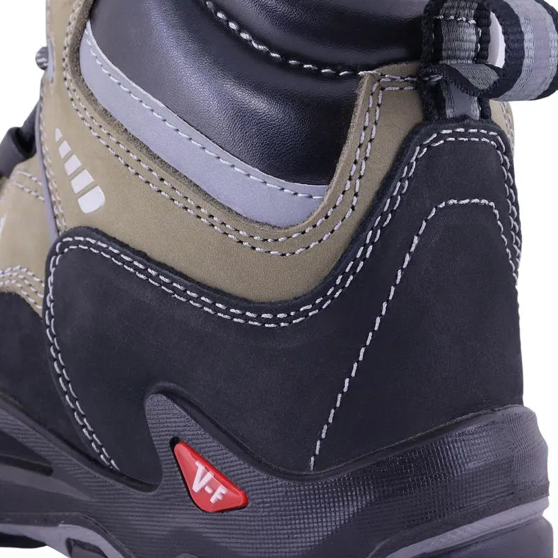 VFLEX Botín VFlex V17 Nobuck Gris/Negro