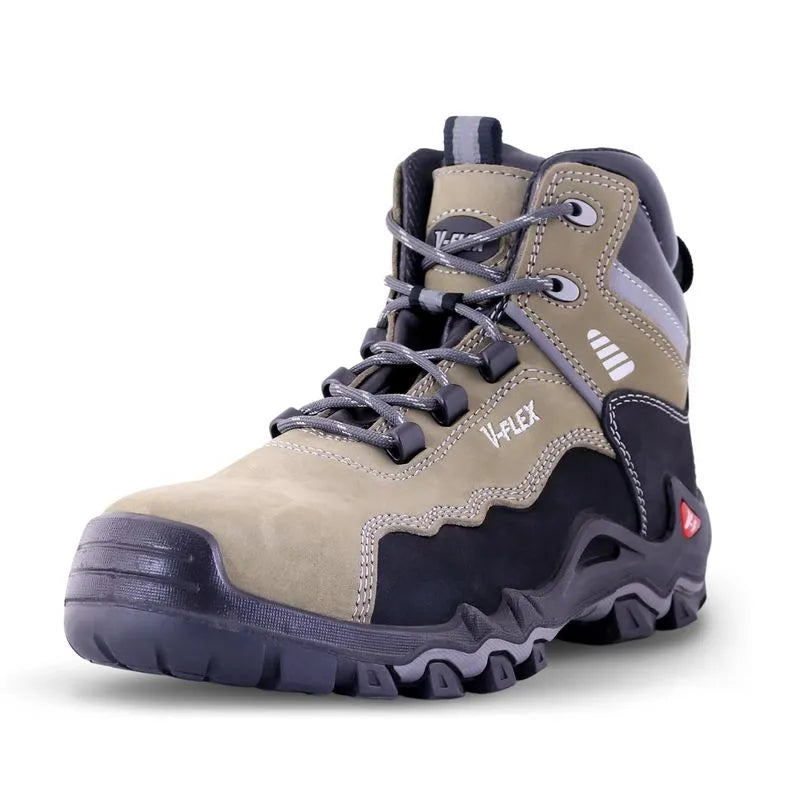 VFLEX Botín VFlex V17 Nobuck Gris/Negro