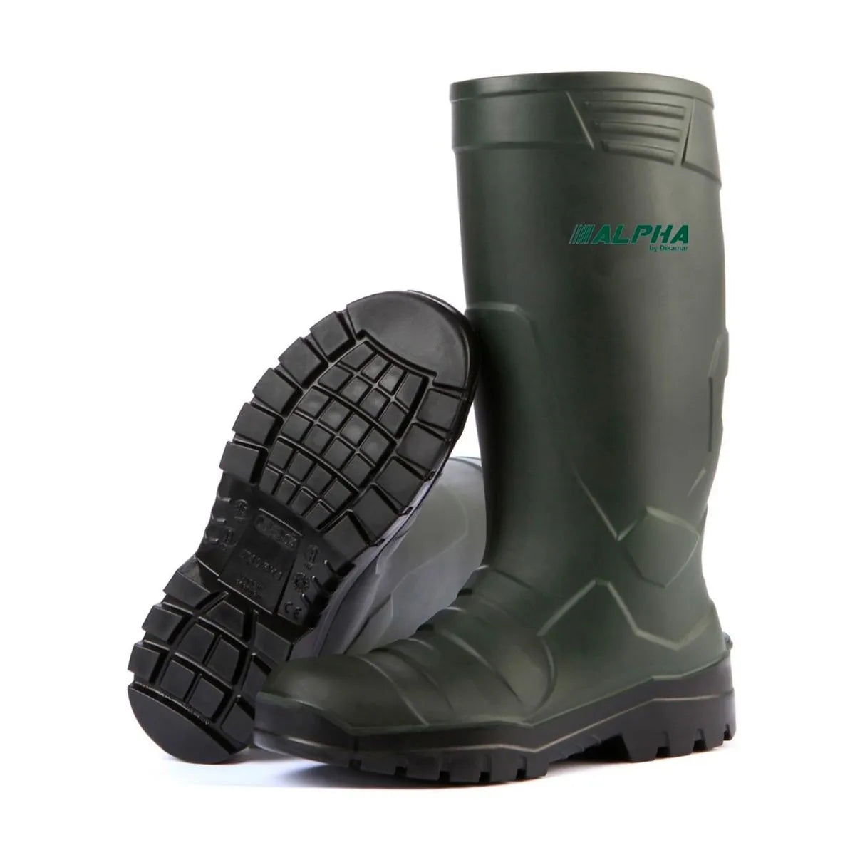 Bota Alpha S5 Poliuretano Verde Unisex