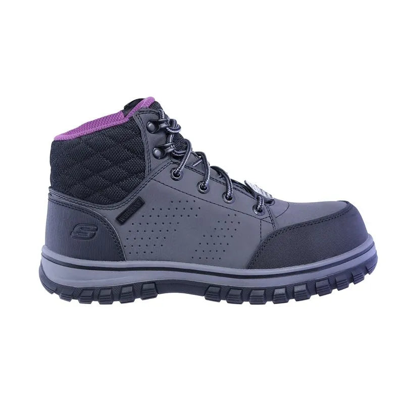 SKECHERS Botín De Seguridad Skechers Mccoll Negro/Mujer