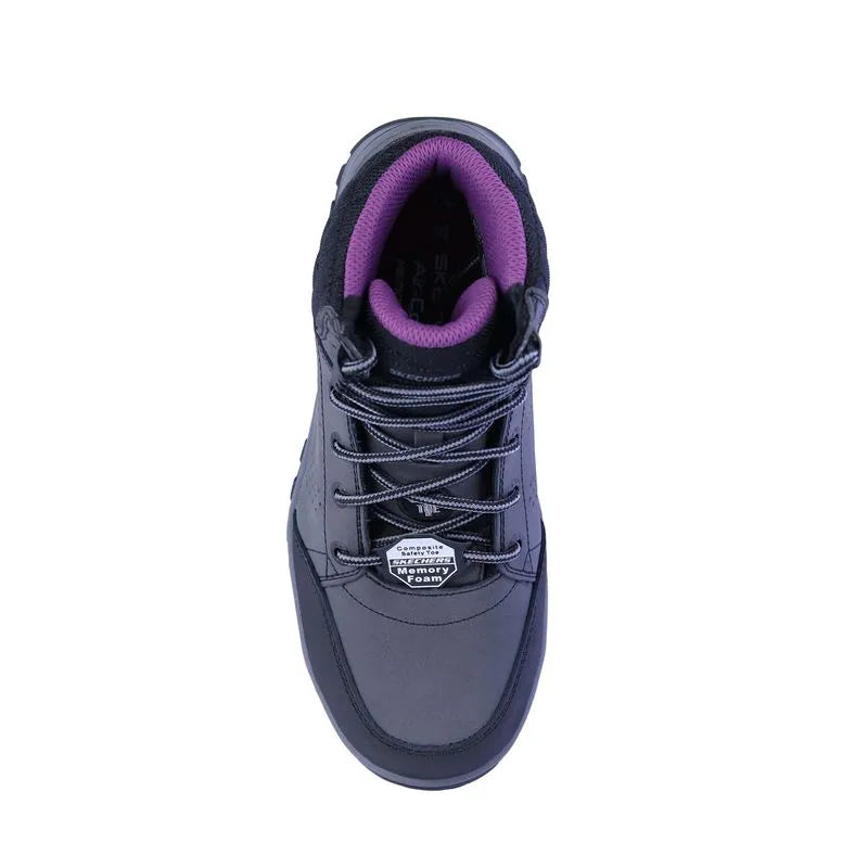 SKECHERS Botín De Seguridad Skechers Mccoll Negro/Mujer