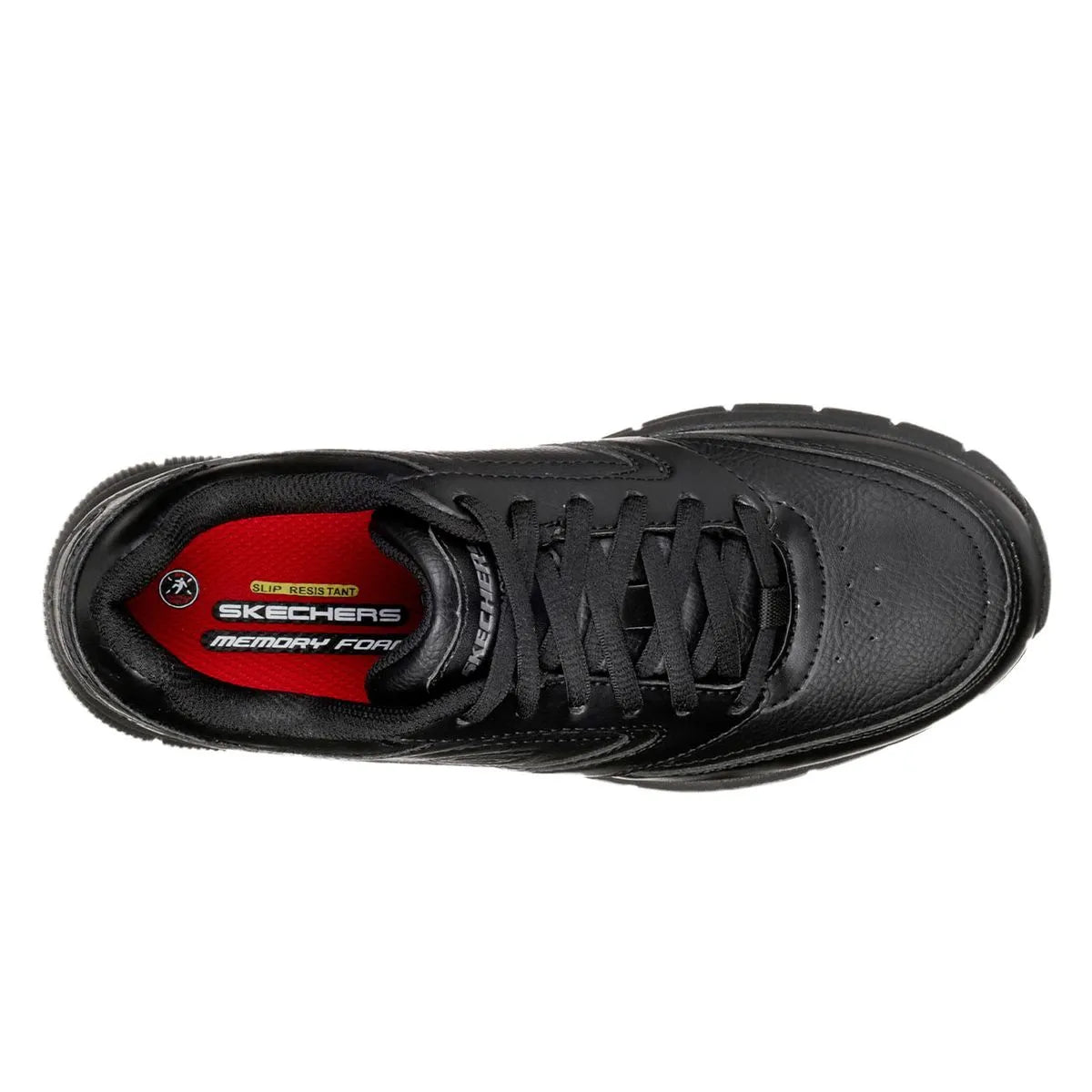 Skechers Zapatilla de Trabajo Skechers Nampa Wyola SR Negro Mujer-Vzay