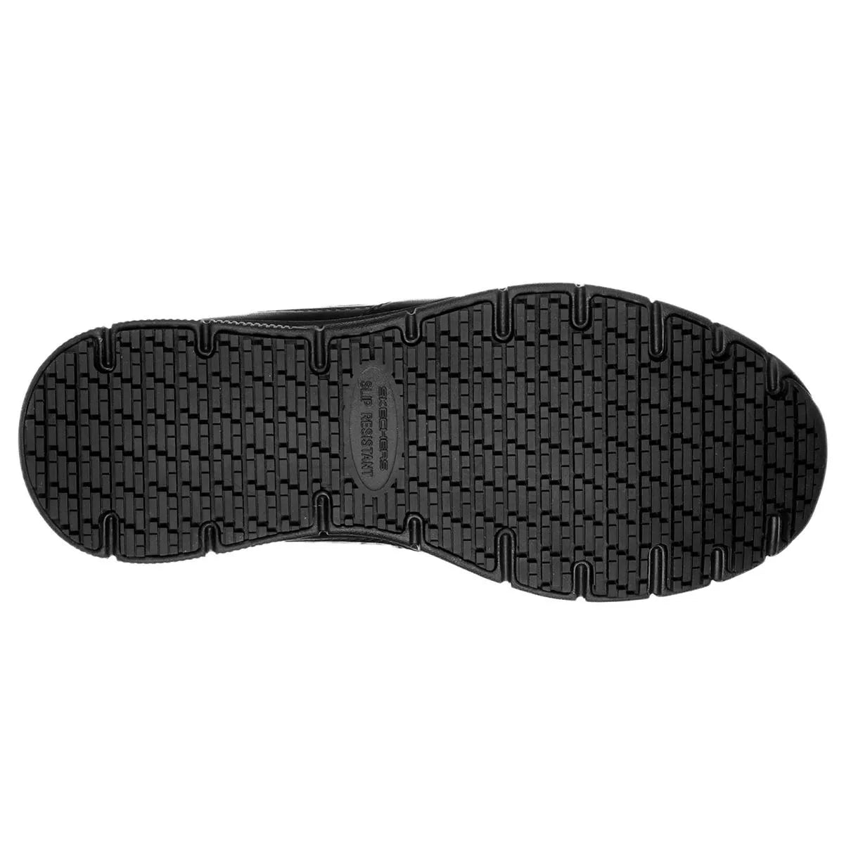 Skechers Zapatilla de Trabajo Skechers Nampa Wyola SR Negro Mujer-Vzay