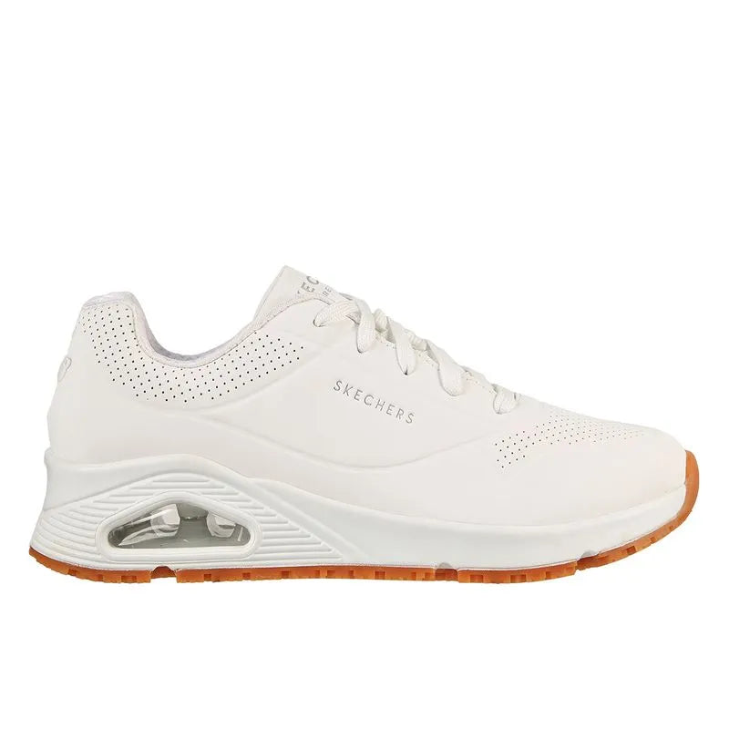 Zapatilla de Trabajo Skechers Uno SR Blanco Mujer
