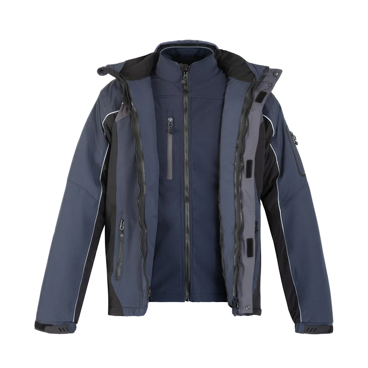 Parka Hombre 3 en 1 Azul Z-9500-Vonzay