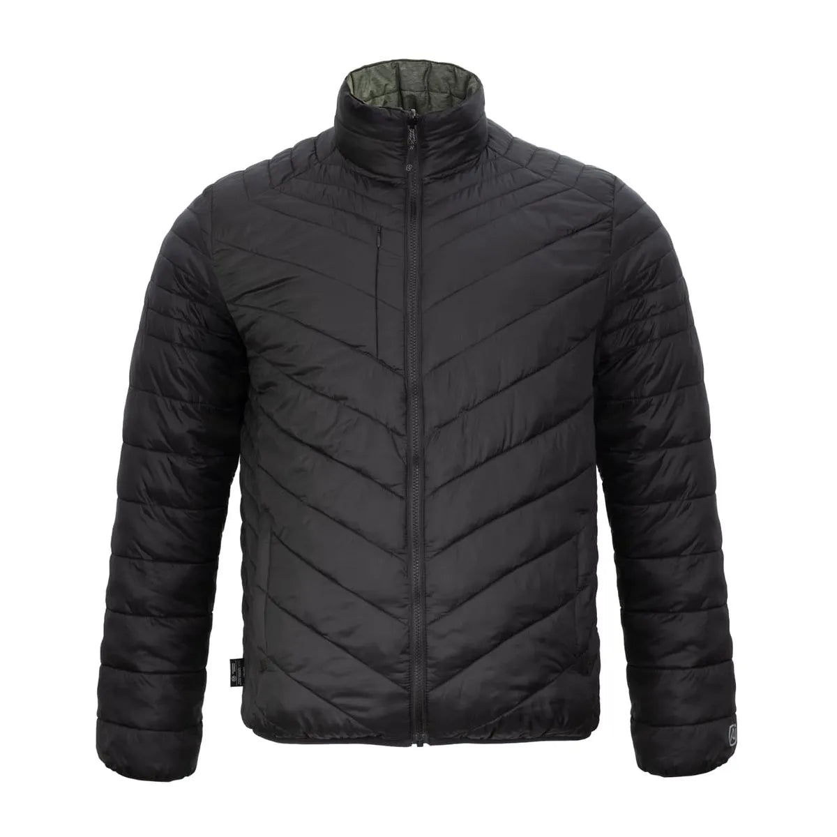 Parka reversible thinsulate hombre negro/verde Z-3000