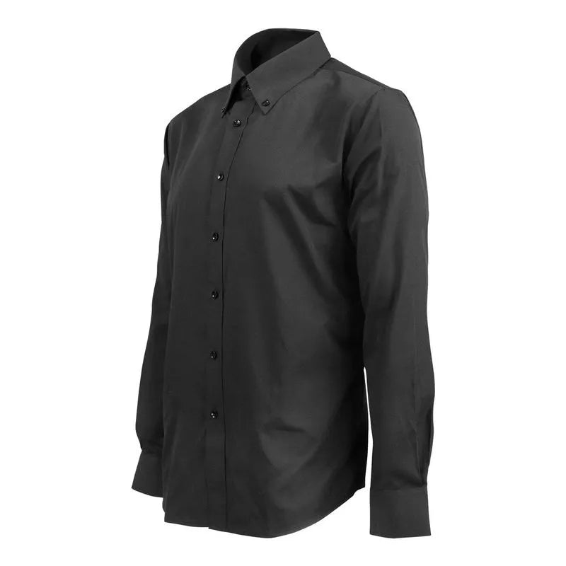 Camisa Activex Trevira M/Larga Negra