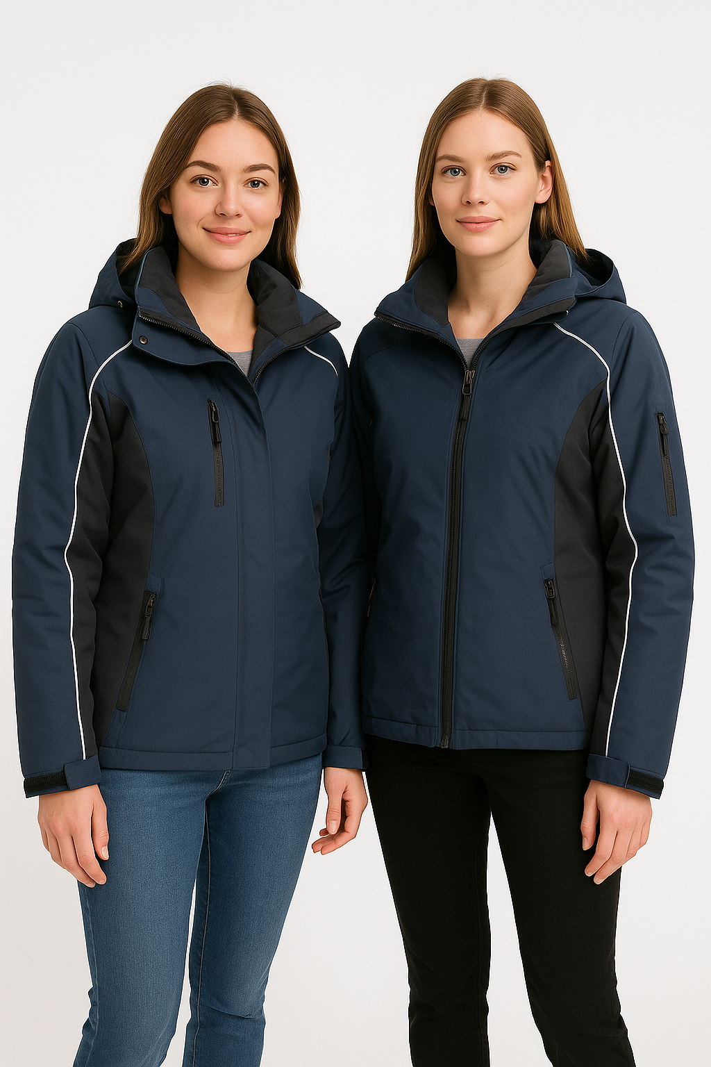 Parka Absolute Zero Mujer 3 En 1 Azul Z-9600-Vonzay