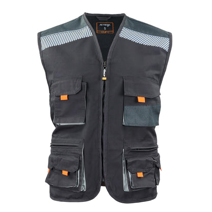 Chaleco geologo gris/negro XR-100 Vonzay