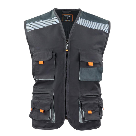 Chaleco geologo gris/negro XR-100 Vonzay