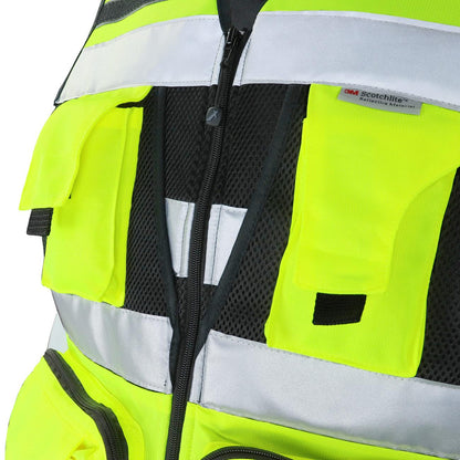 Chaleco geologo amarillo Minero