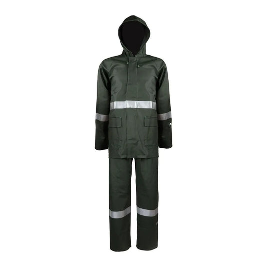 Activex Traje Pu Verde Con Jardinera Unisex