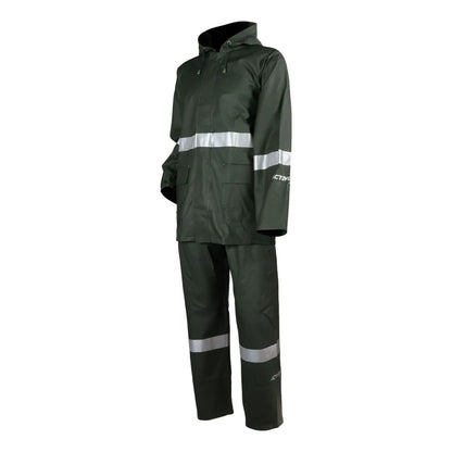 Activex Traje Pu Verde Con Jardinera Unisex