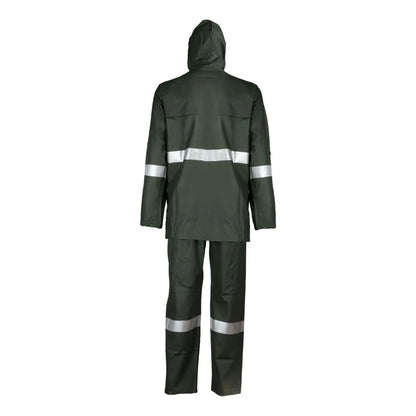 Activex Traje Pu Verde Con Jardinera Unisex
