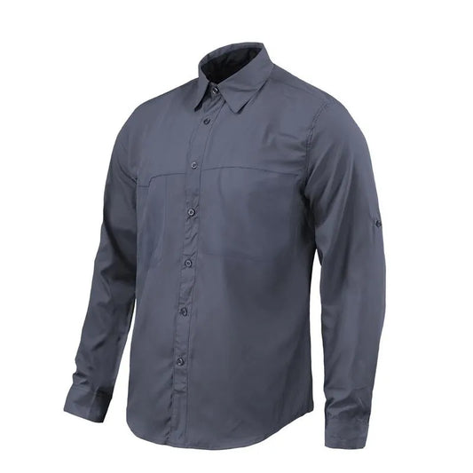 Camisa Lightwind H2100 Poliester Gris