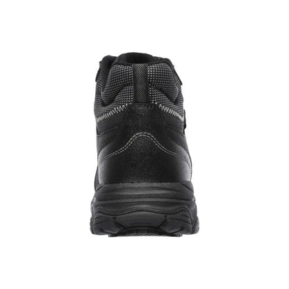 Botín Skechers Ledom Negro