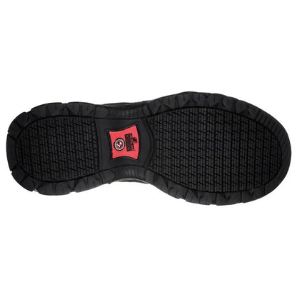 Botín Skechers Ledom Negro
