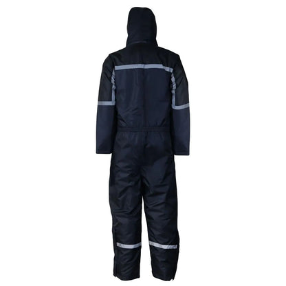 Activex Buzo Térmico Azul/Negro Forro Franela