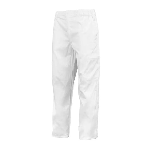 Pantalon Activex-vonzay Gabardina 100% Algodon Blanco
