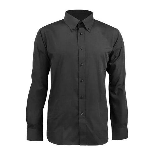 Camisa Activex Trevira M/Larga Negra