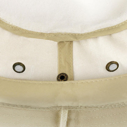Gorro Tipo Pescador Beige 100% Algodón